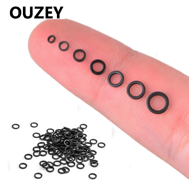 Carp Fishing Tackle - OUZEY 100Pcs Carp Fishing Round Connector