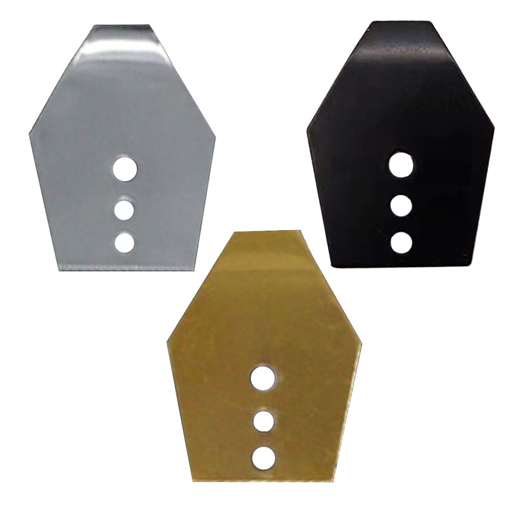 Fishing Equipment Market - 20pcs/lot S/M/L Blade Jig Stainless Steel
