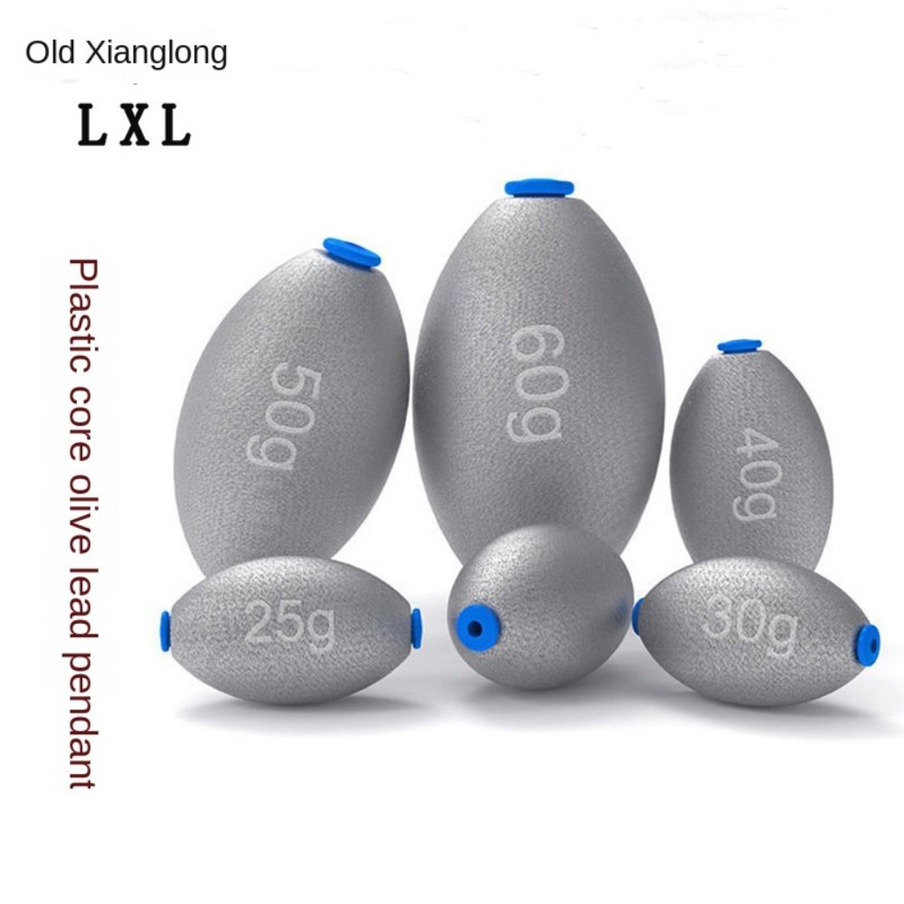 Ice Fishing Tip Up - 5-20pcs Fishing Lead Olive Shaped Sinkers