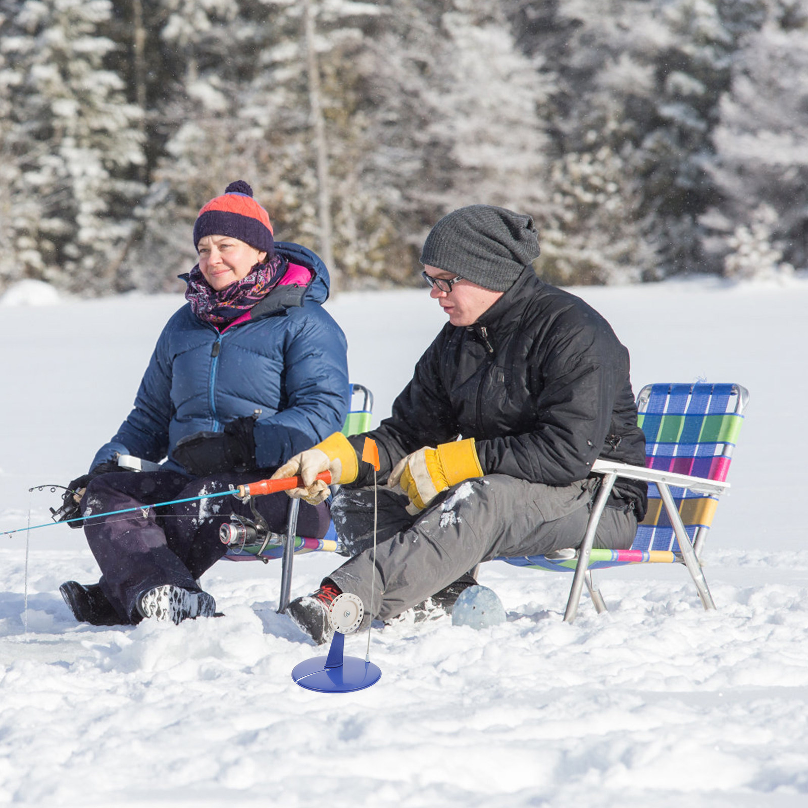 Ice Fishing Flag Premium Mater - Ice Fishing Tip Up ulasan dan harga
