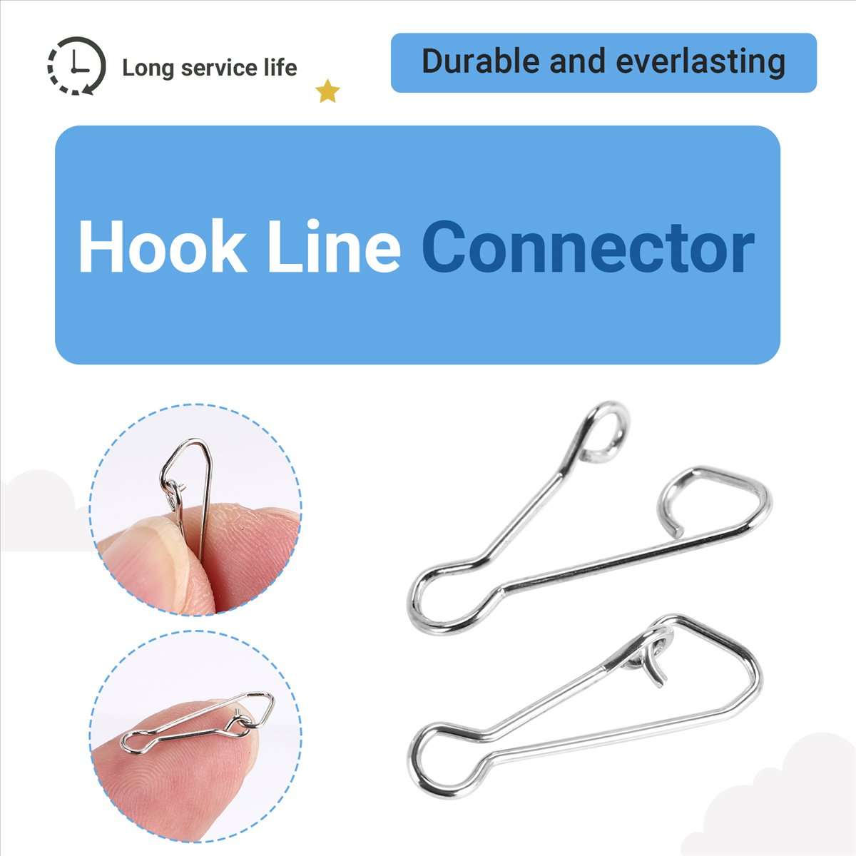 AD45 100Pcs Fishing Hooked Sna - Carp Fishing Tackle ulasan dan harga