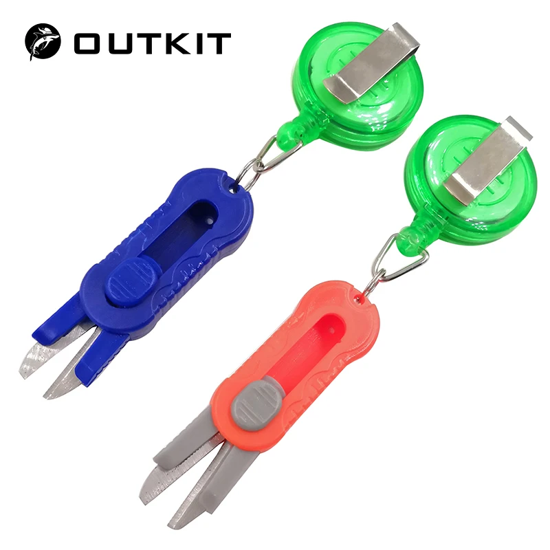 OUTKIT 1pcs Mini Flexible Scis - Fishing Equipment Line ulasan dan harga