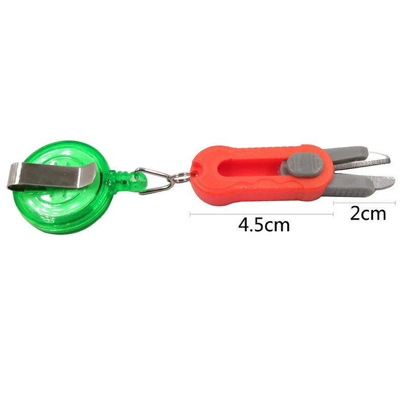 OUTKIT 1pcs Mini Flexible Scis - Fishing Equipment Line ulasan dan harga