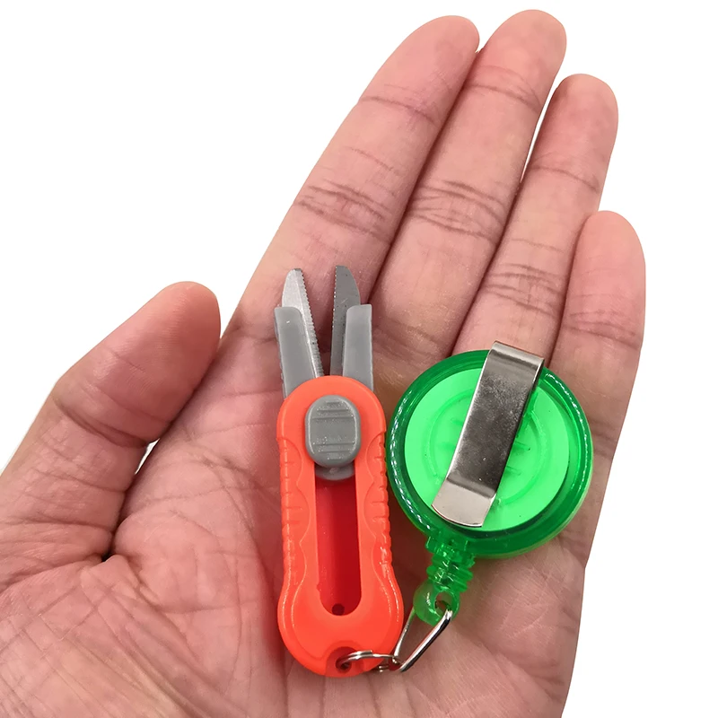 OUTKIT 1pcs Mini Flexible Scis - Fishing Equipment Line ulasan dan harga