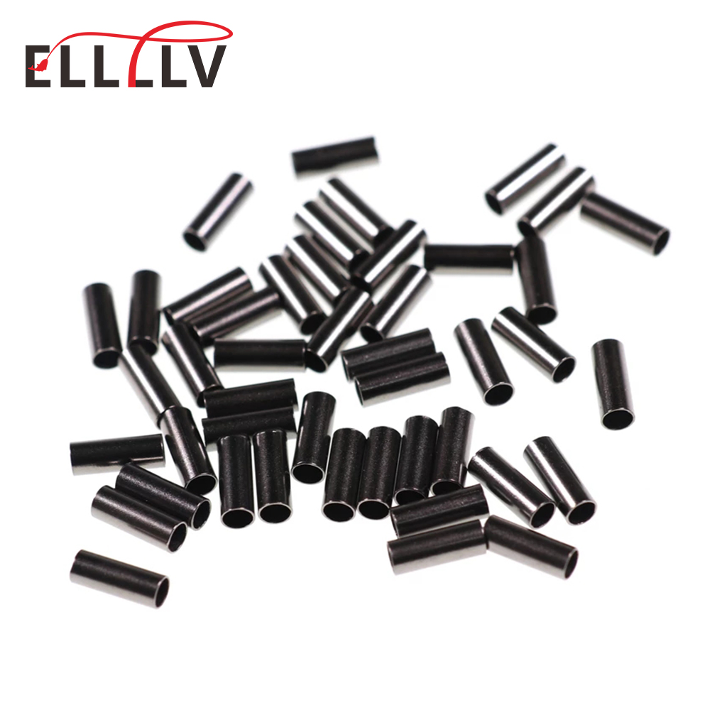 100pcs Black Single Barrel Cop - Fishing Equipment Line ulasan dan harga