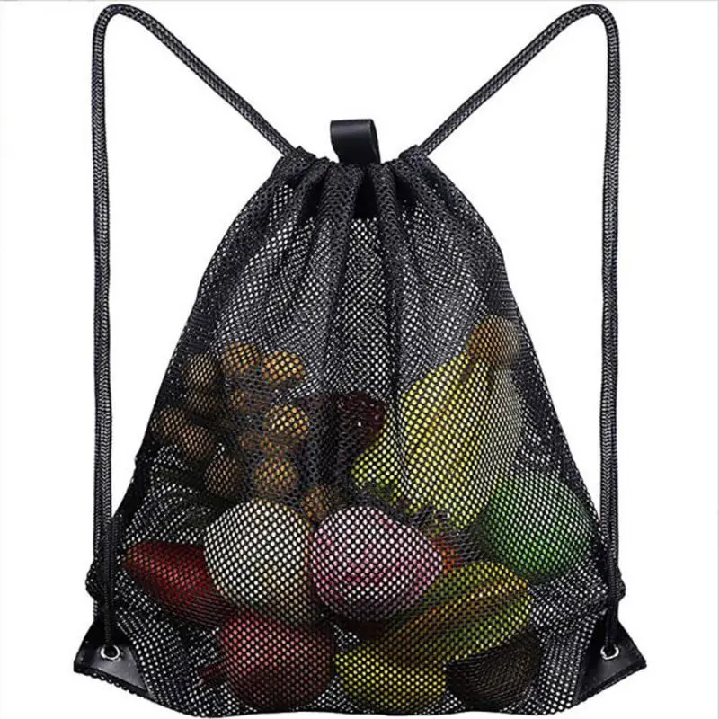 Mesh backpack with rope, quick - Fishing Equipment Bag ulasan dan harga