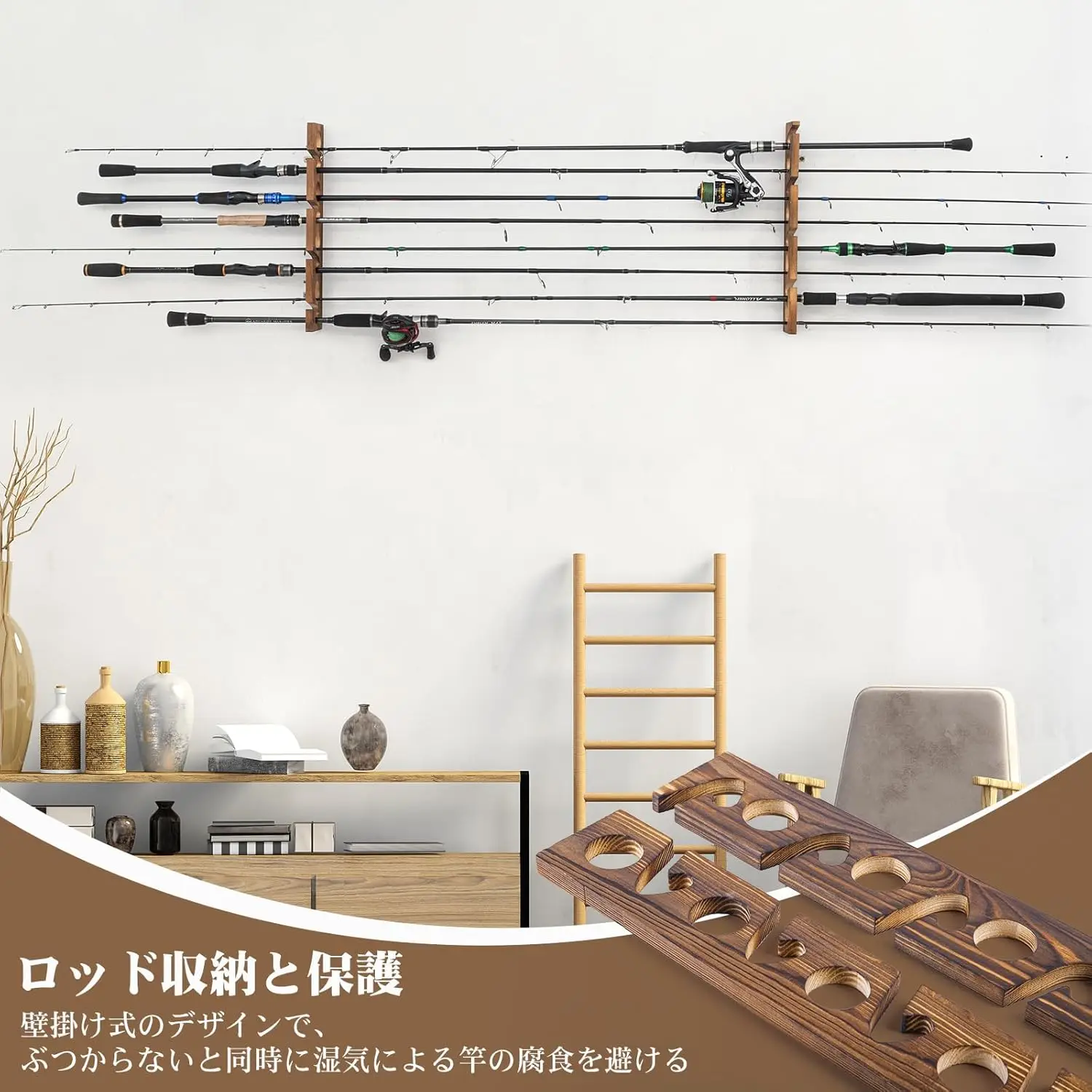 Goture Fishing Rod Holders wit - Fishing Equipment Holder ulasan dan harga