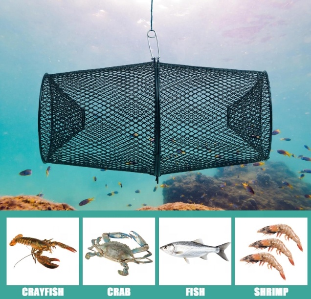 Metal Crawfish Trap Lobster Tr - Fishing Equipment Market ulasan dan harga