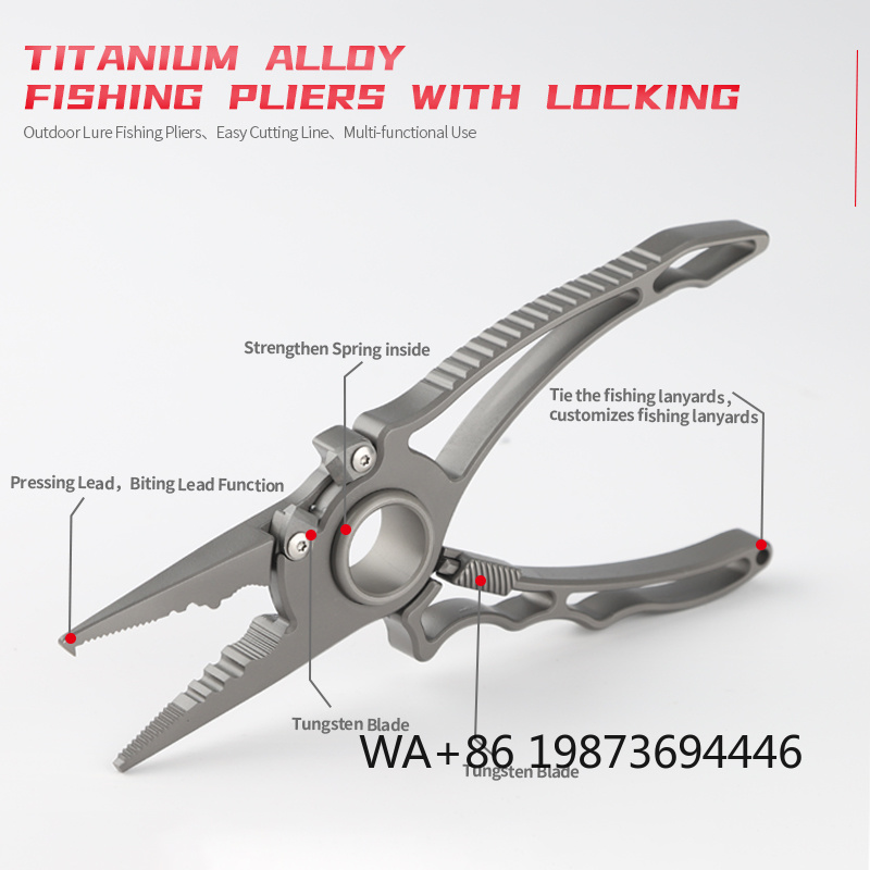 High quality titanium fishing  - Fishing Equipment Logo ulasan dan harga