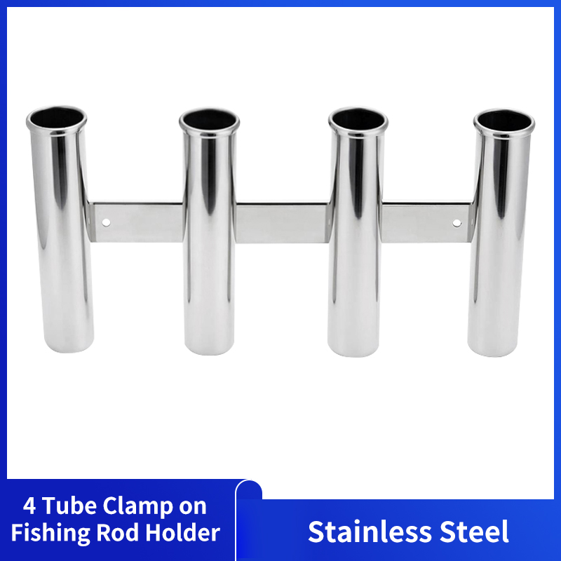 Stainless Steel 4 Tubes Rod Ho - Rod Holder Fishing ulasan dan harga