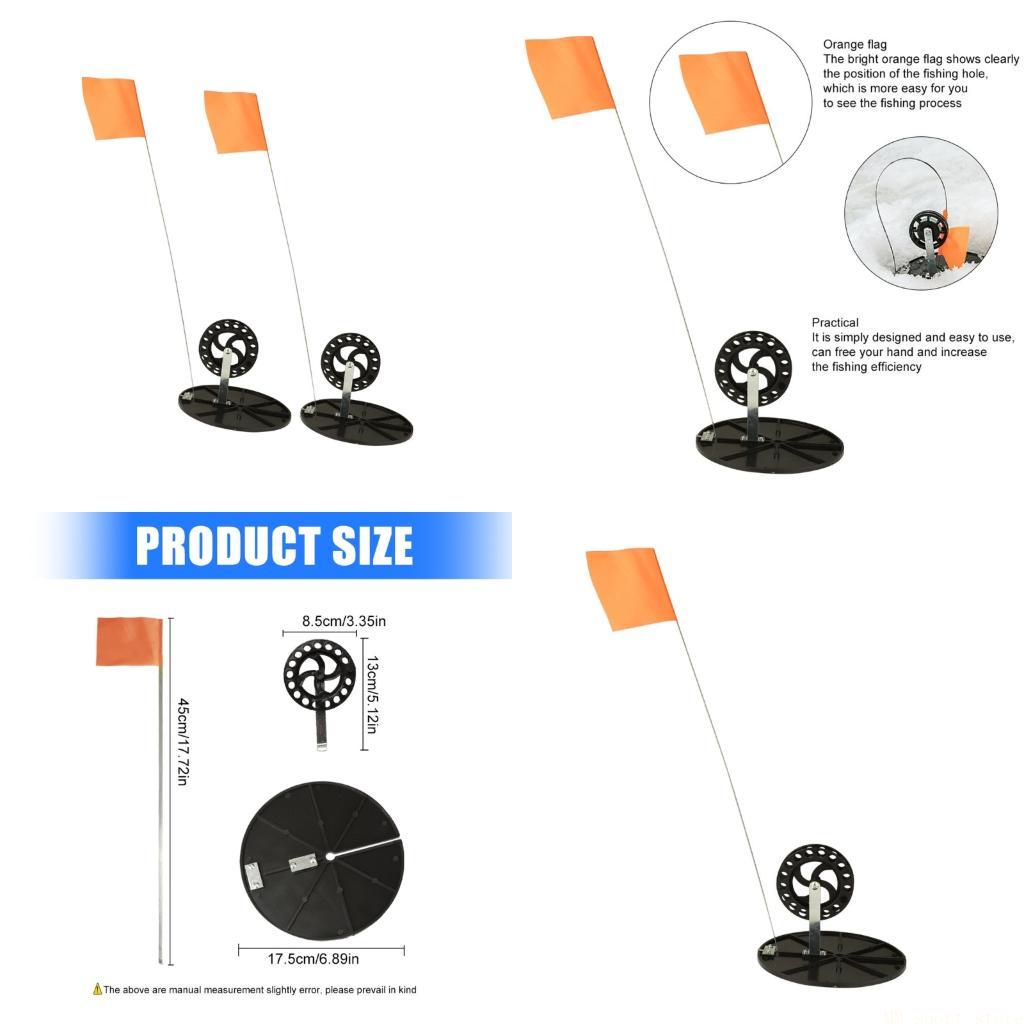 31BE Ice Fishing Tip Up Flags  - Ice Fishing Tip Up ulasan dan harga