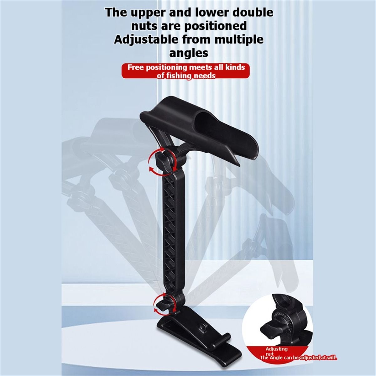 POPULAR-2pcs Adjustable Bucket - Rod Holder Fishing ulasan dan harga
