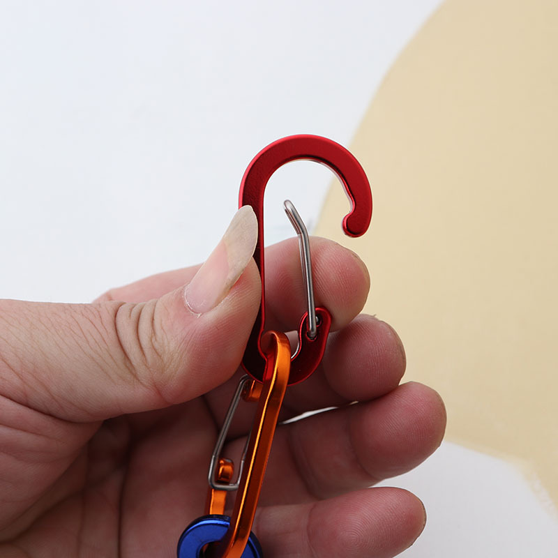 6pcs Carabiner Keychain Key Ch - Fishing Equipment Bag ulasan dan harga
