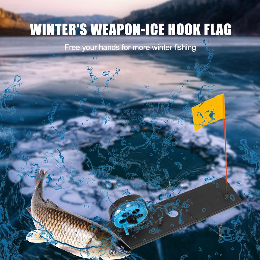 Ice Fishing Rod Tip-up Automat - Ice Fishing Tip Up ulasan dan harga