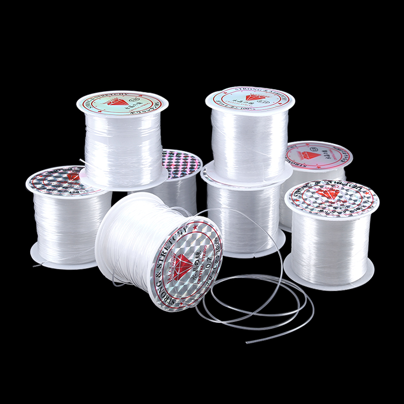100M Plastic Crystal DIY Beadi - Fishing Equipment Line ulasan dan harga