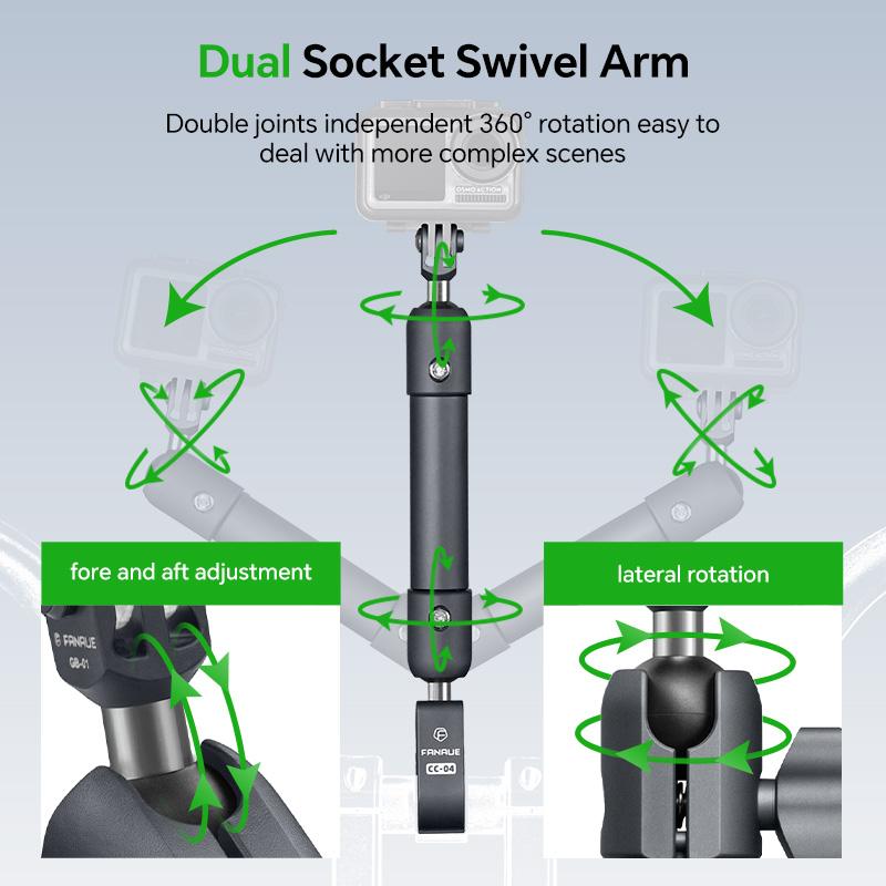 FANAUE Motorcycle Phone Holder - Rod Holder Fishing ulasan dan harga