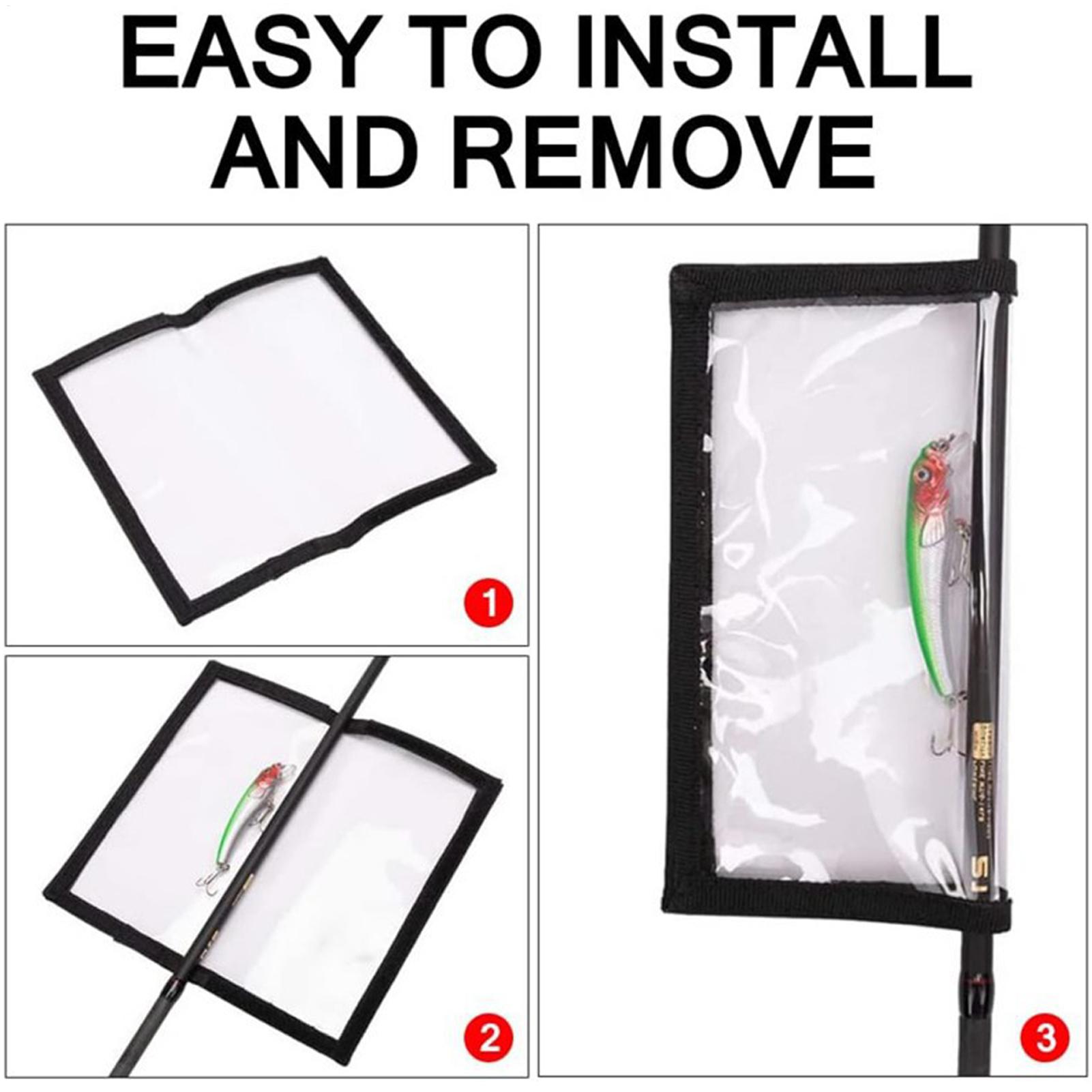 Transparent PVC fishing bait c - Fishing Equipment Bag ulasan dan harga