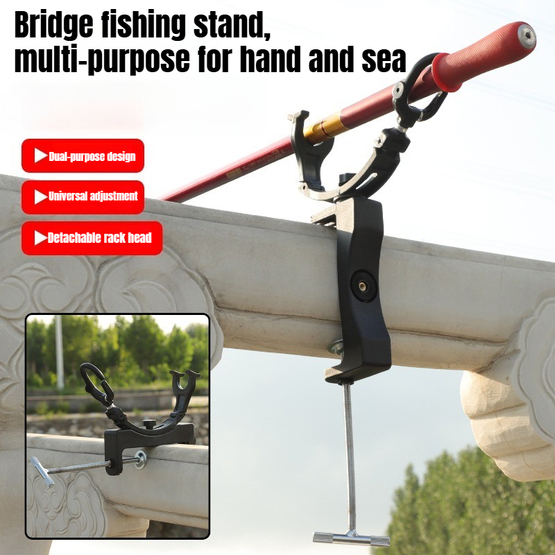 360° Rotating Adjustable Heavy - Fishing Equipment Holder ulasan dan harga