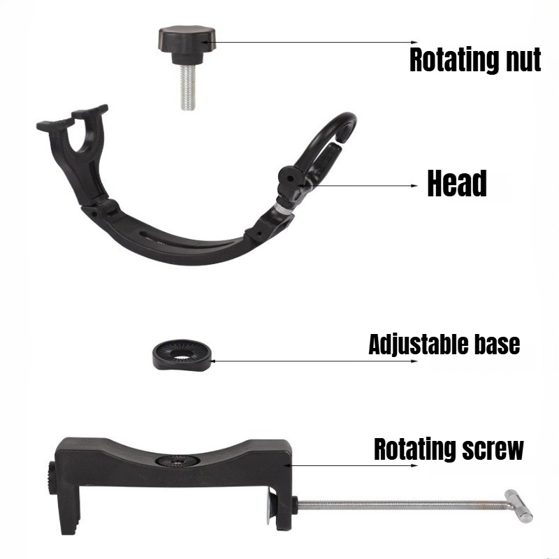 360° Rotating Adjustable Heavy - Fishing Equipment Holder ulasan dan harga