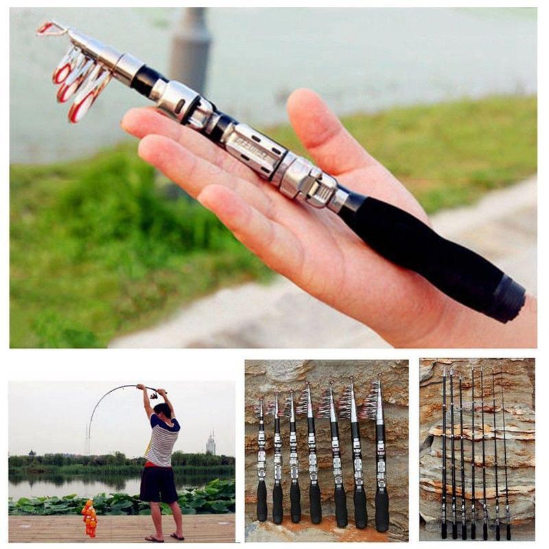1.0m Super Hard Mini Telescopi - Fishing Equipment Holder ulasan dan harga